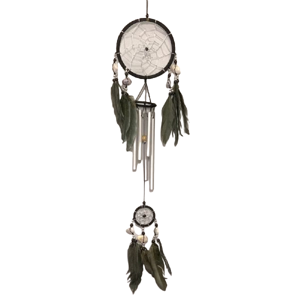 Dreamcatcher Wind Chime Black