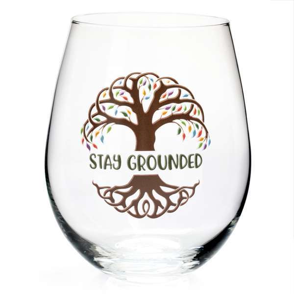 Tree of Life Tallulah Wellness Stemless Glass