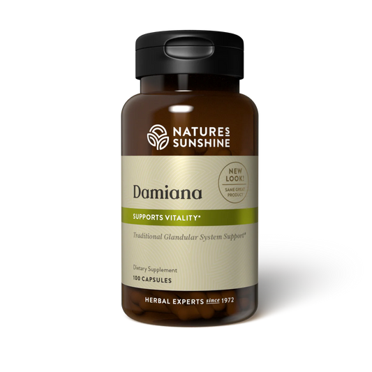 Natures Sunshine Damiana 100 Capsules
