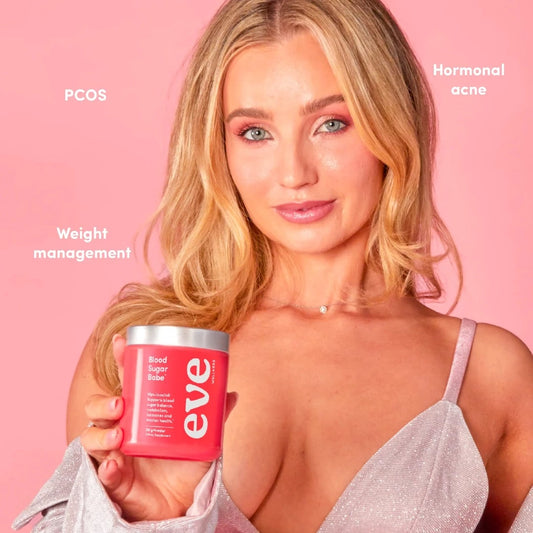 Introducing the queen of blood sugar balance. For the PCOS babes, the hormonal acne babes and the babes on a weight journey.  Blood Sugar Babe contains 4000mg myo-inositol, a natural molecule with tons of research behind it to support normal insulin sensitivity and healthy blood sugar metabolism.  Imbalanced blood sugars can be lying behind tricky issues such as hormonal acne, PCOS, fertility struggles, weight journey, mood and energy troubles and more.