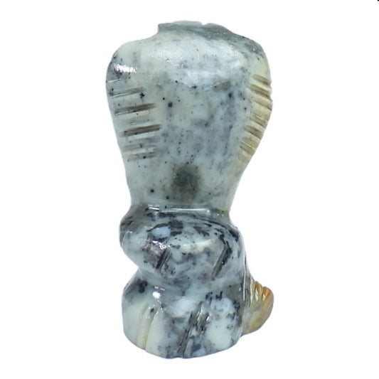 Soapstone Cobra Carving