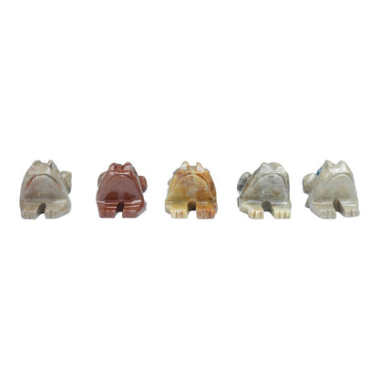Soapstone Frog Carving