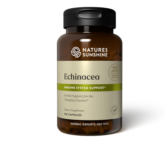 Natures Sunshine Echinacea Purpurea 180 Capsules