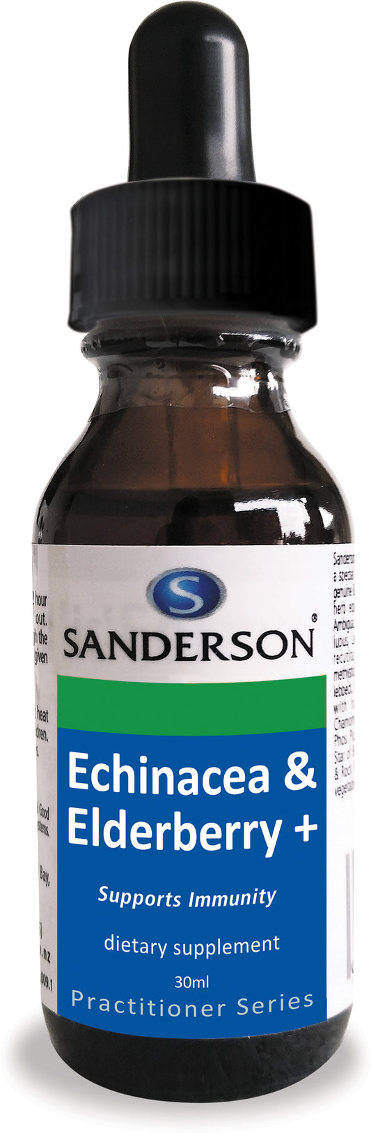 SANDERSON Echinacea & Elderberry + Drops 30ml