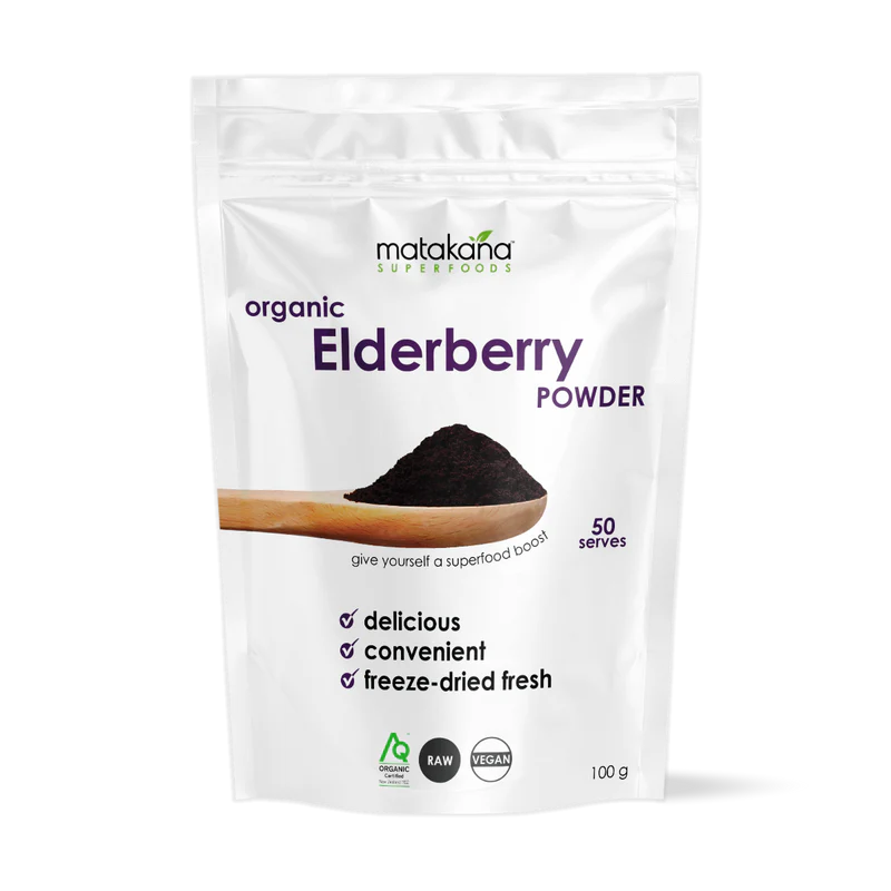 Matakana Organic Elderberry Powder 100g