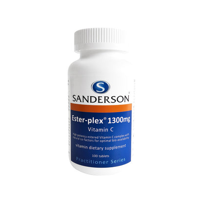 SANDERSON ESTER-PLEX 1300mg Easy-to-Swallow Vitamin C