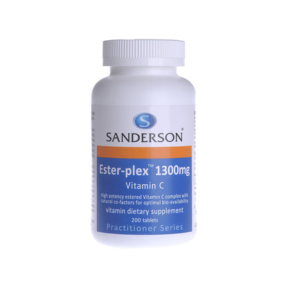 SANDERSON ESTER-PLEX 1300mg Easy-to-Swallow Vitamin C
