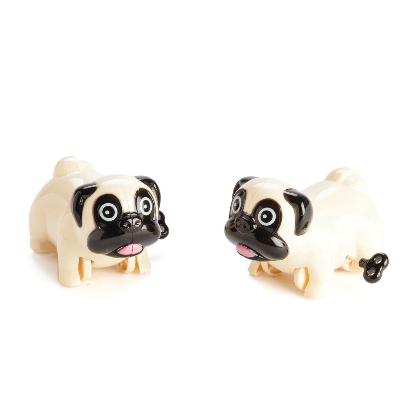 Wind Up Racing Pugs Set of 2