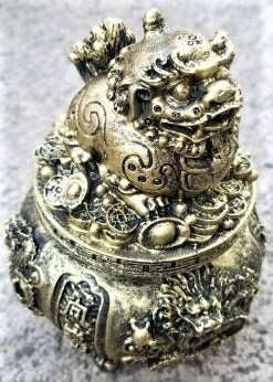 Feng Shui Lion Trinket Box