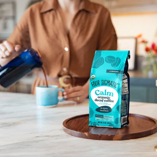 Four Sigmatic Organic Decaf Ground Coffee 340g - Calm (Medium)