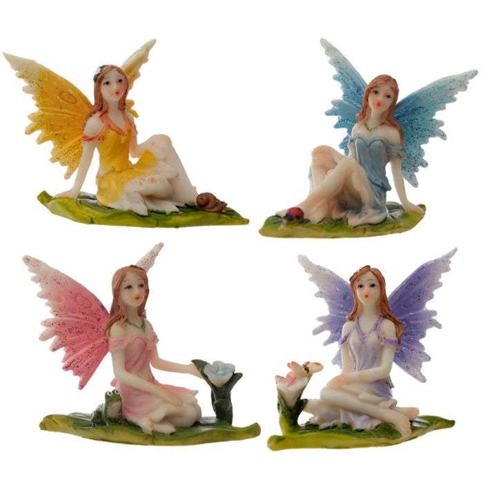 Flora/Fauna Flower Fairy Figurine