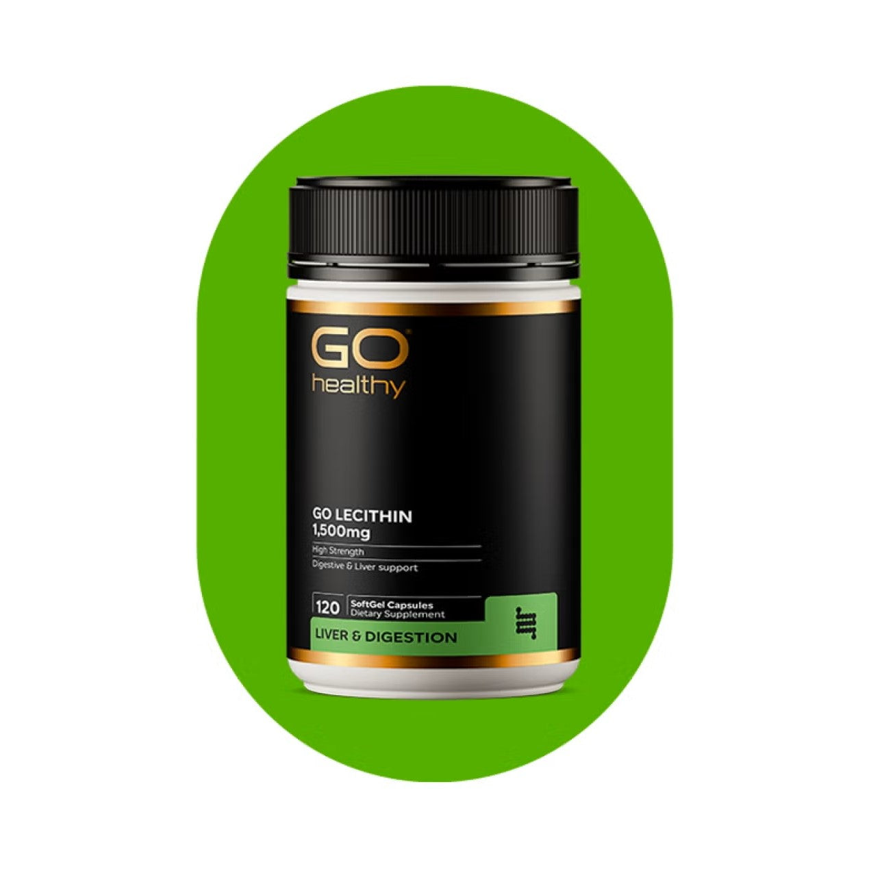GO Lecithin 1500mg 120 Caps
