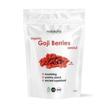 Matakana Organic Goji Berries Whole 180g