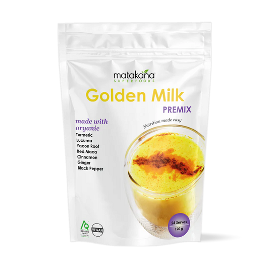 Matakana Organic Golden Milk Premix Powder 120g