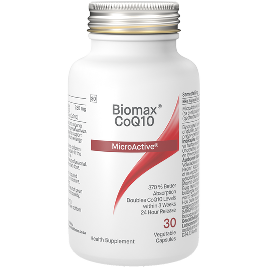 Biomax CoQ10 MicroActive 30 Veg Caps