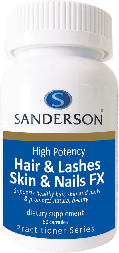 SANDERSON Hair & Lashes, Skin & Nails FX 60 Softgels