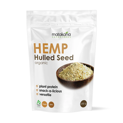 Matakana Organic Hemp Hulled Seeds 250g