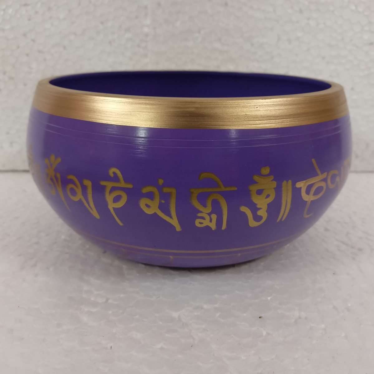 Singing Bowl Large Purple SBLP