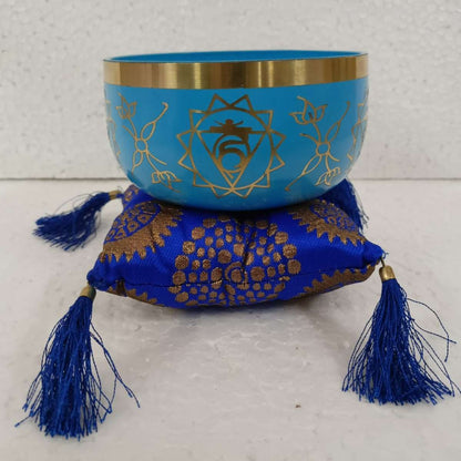 Chakra Singing Bowl Sky Blue CHSB7