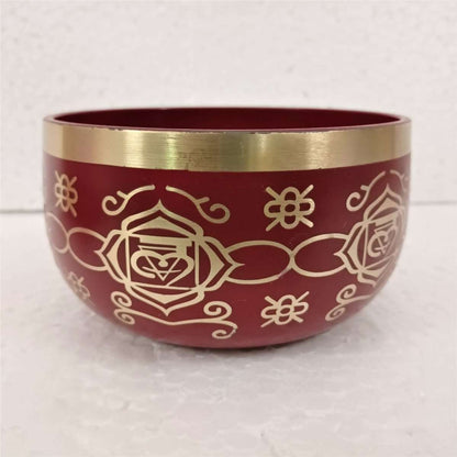 Chakra Singing Bowl Red