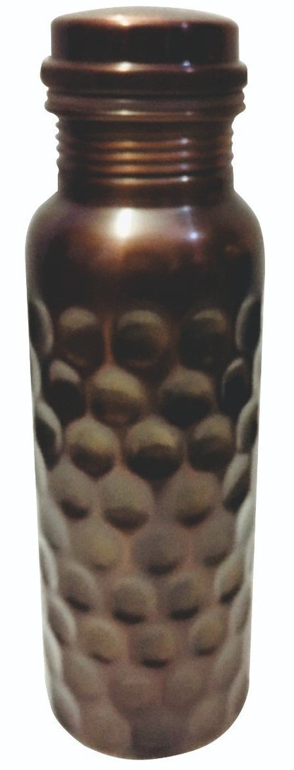 Ayurveda Copper Antique Diamond Bottle 750ml