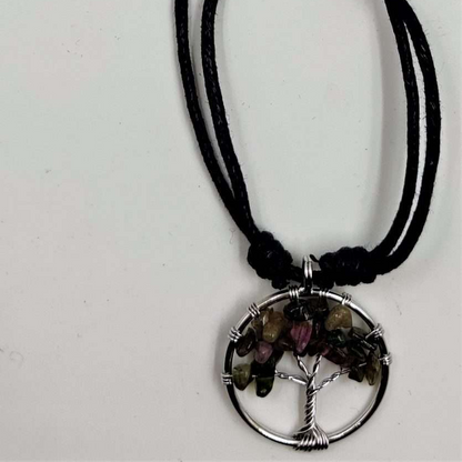 Tree of Life Pendant Unakite