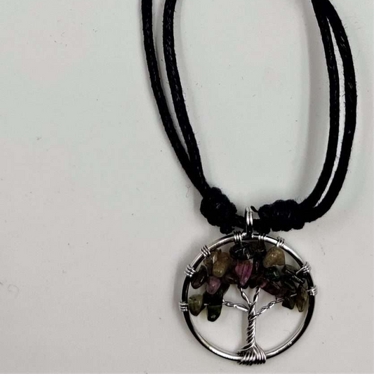 Tree of Life Pendant Unakite