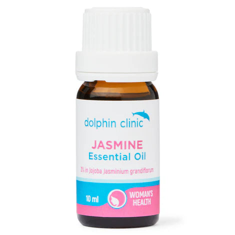 Dolphin Clinic Jasmine (3% in Jojoba) Pure Essential Oil 10ml