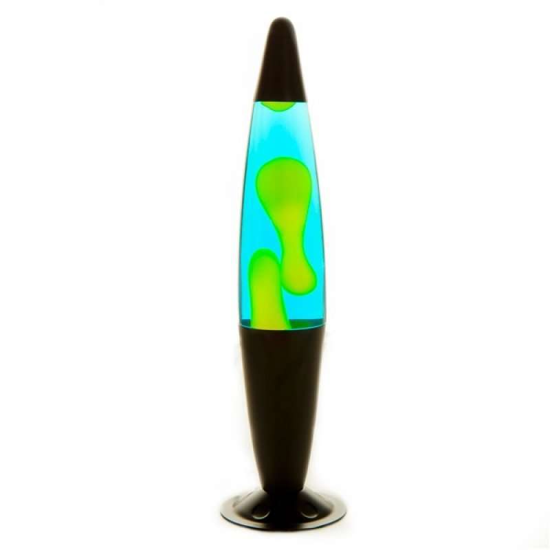 Black/Yellow/Blue Peace Motion Lamp