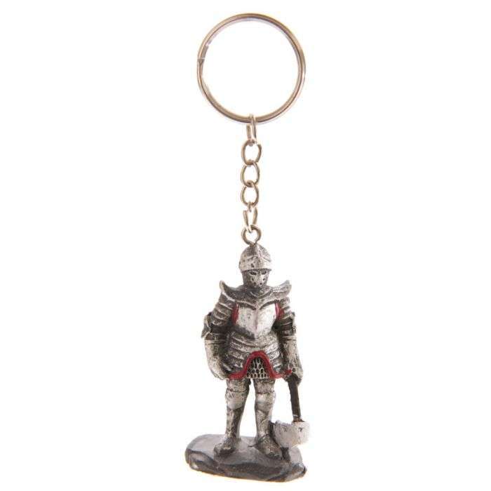 Medieval Knight Keyring