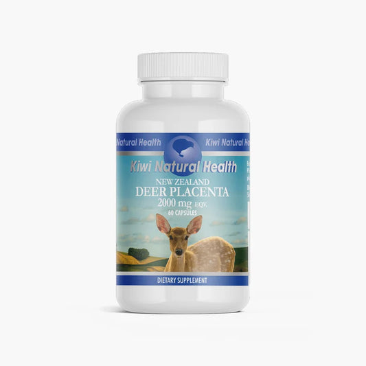 Kiwi Natural Health Deer Placenta 2000 mg EQV