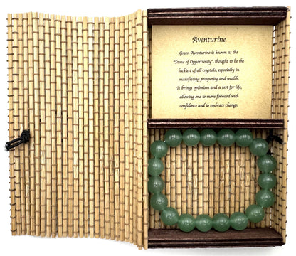 Aventurine Bracelet 10mm

Size approx. 18.5cm

1st Stop, Marshall's Health Shop, Gift Shop!

SKU: LBR34