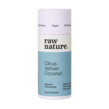 Raw Nature Natural Deodorant - Citrus + Vetiver