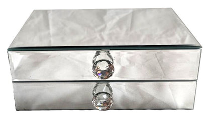 Mirror Jewellery Box 2 Drawers