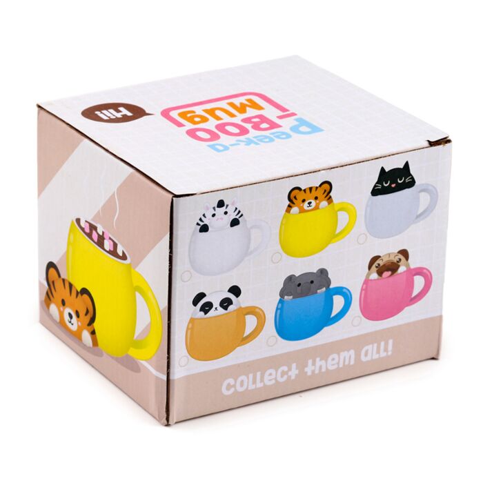 Panda Peeping Ceramic Animal Mug