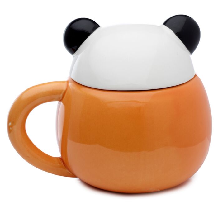 Panda Peeping Ceramic Animal Mug