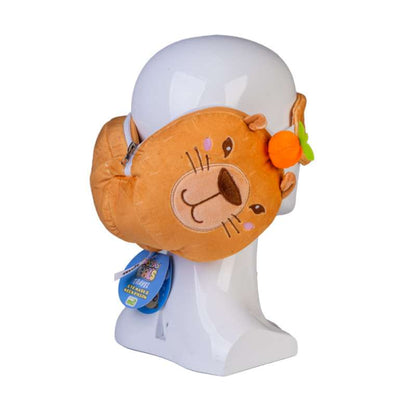 Smoosho's Pals Travel Capybara Mask & Pillow