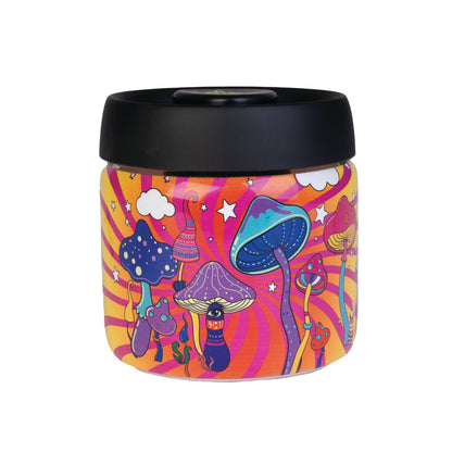 Magic Mushroom Vacuum Sealed Stash Jar