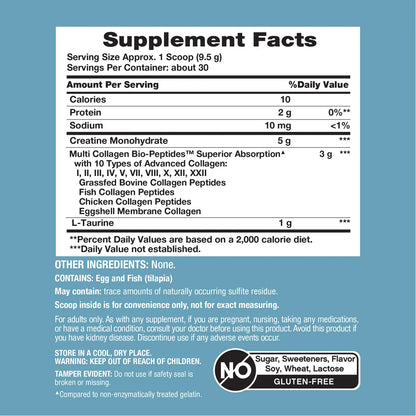 Neocell Creatine+Multi Collagen Powder 285g