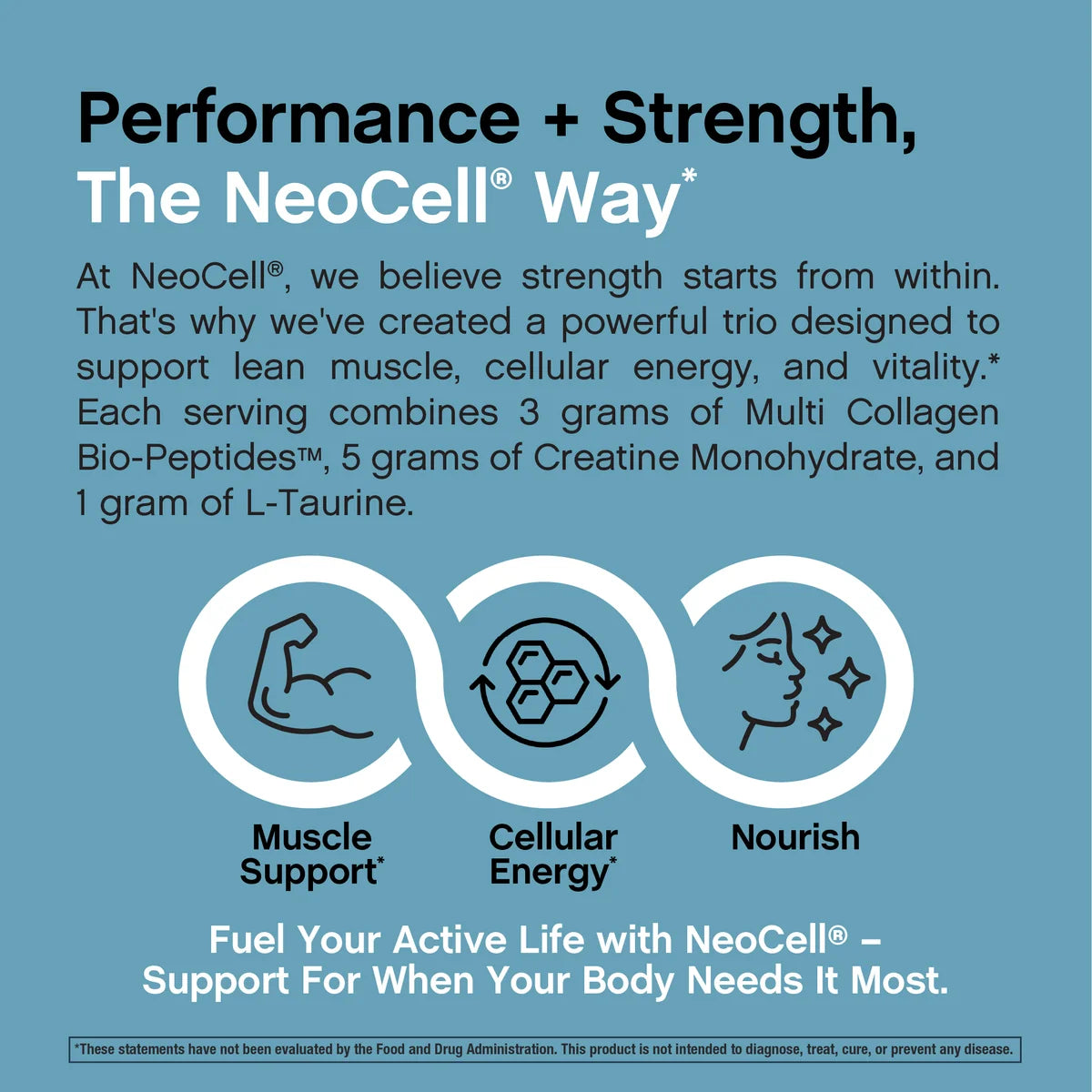 Neocell Creatine+Multi Collagen Powder 285g
