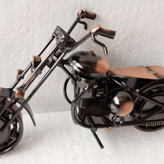 Steampunk Motorbike Ironhead Copper