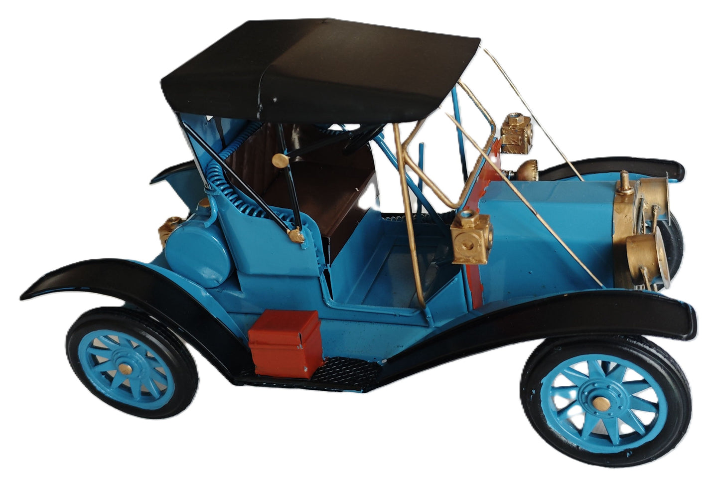 Retro Motor Car Blue