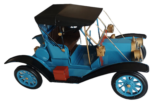 Retro Motor Car Blue