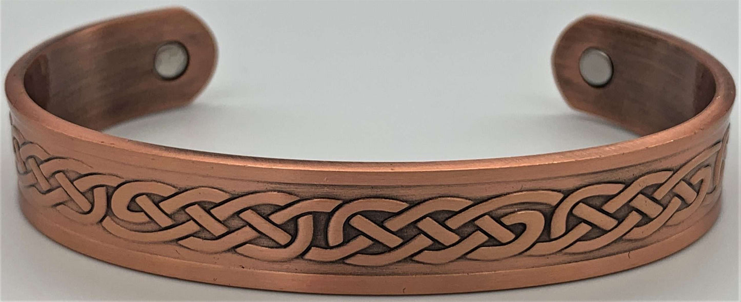 Magnetic Copper Bracelet Celtic Knot