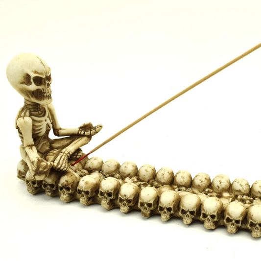 Skeleton Yoga Incense Holder