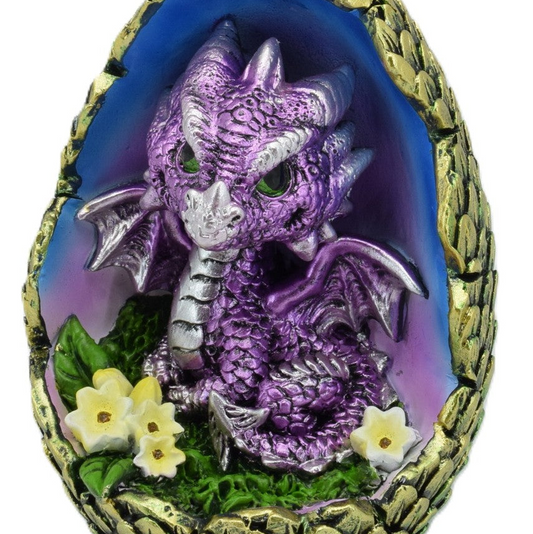 Purple Dragon In Egg