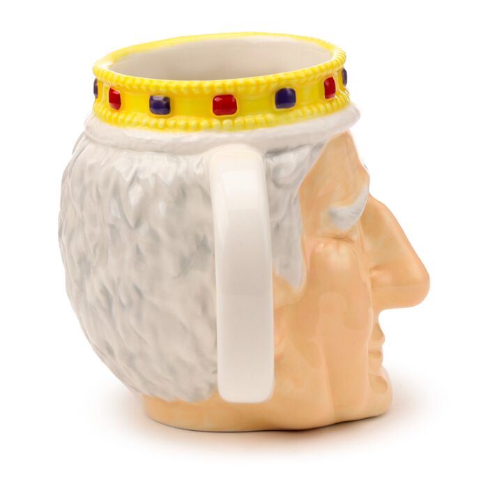 King Charles III Ceramic Head Mug