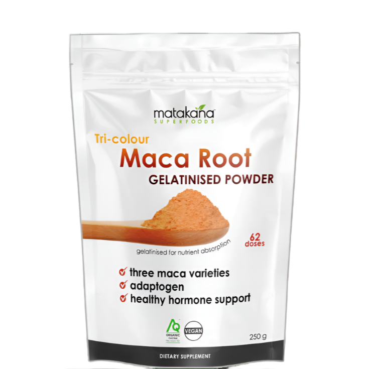 Matakana Organic Maca Root Gelatinised Powder 250g