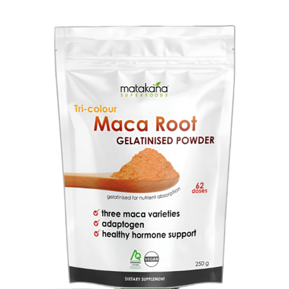 Matakana Organic Maca Root Gelatinised Powder 250g