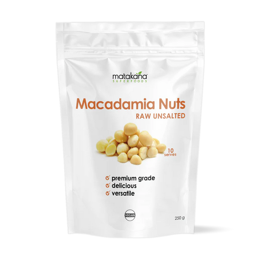 Matakana Macadamia Nuts - Raw Unsalted 250g